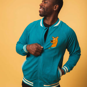 Baby Kids Bamboo Pajamas — Scooby-Doo™ Adult Bomber Jacket — Image 1