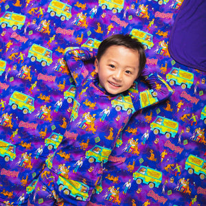 Baby Kids Bamboo Pajamas — Scooby-Doo™ Bum Bum Blanket — Image 1