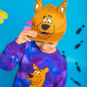 Baby Kids Bamboo Pajamas — Scooby-Doo™ Hat — Image 1