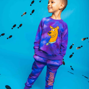 Baby Kids Bamboo Pajamas — Scooby-Doo™ Jogger Set — Image 1
