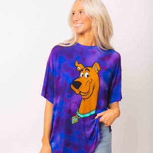 Baby Kids Bamboo Pajamas — Scooby-Doo™ Women's Oversized T-Shirt — Image 1