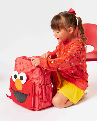 Baby Kids Bamboo Pajamas — Sesame Street™ Elmo Kids Backpack — Image 1