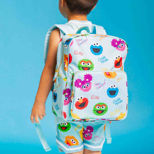 Baby Kids Bamboo Pajamas — Sesame Street™ Elmo and Friends Kids Backpack — Image 1