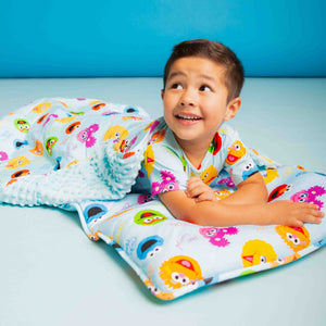 Baby Kids Bamboo Pajamas — Sesame Street™ Elmo and Friends Sleeping Bag — Image 1
