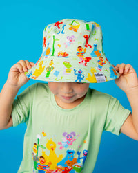 Baby Kids Bamboo Pajamas — Sesame Street™ Playtime Pals Bucket Hat — Image 1