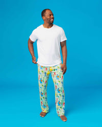 Baby Kids Bamboo Pajamas — Sesame Street™ Playtime Pals Men's Pajama Pants — Image 1
