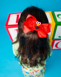 Baby Kids Bamboo Pajamas — Sesame Street™ Elmo Alligator Clip — Image 1