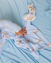 Baby Kids Bamboo Pajamas — Sir Hops A Lot Lovey — Image 1