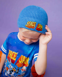 Baby Kids Bamboo Pajamas — Space Jam™ Kid's Beanie — Image 1