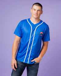 Baby Kids Bamboo Pajamas — Space Jam™ Tune Squad Men's Button Down Jersey — Image 1