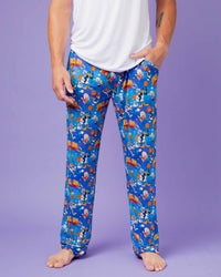Baby Kids Bamboo Pajamas — Space Jam™ Men's Pajama Pants — Image 1