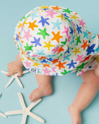 Baby Kids Bamboo Pajamas — Star of the Shore Bucket Hat — Image 1