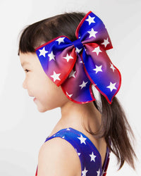 Baby Kids Bamboo Pajamas — Stars Aligned Woven Alligator Clip — Image 1