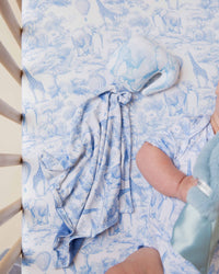 Baby Kids Bamboo Pajamas — Sweet Safari Lovey — Image 1
