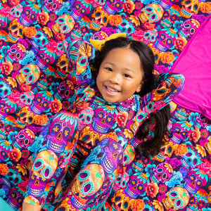 Baby Kids Bamboo Pajamas — Sweet But Deadly Bum Bum Blanket — Image 1