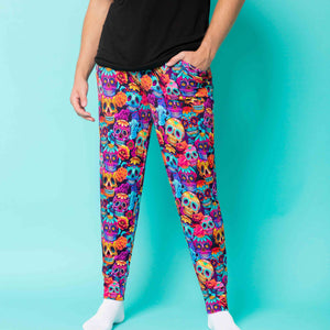 Baby Kids Bamboo Pajamas — Sweet But Deadly Men's Pants — Image 1
