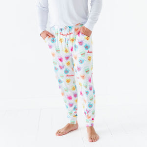 Sweethearts® Colorful Candy Hearts Men's Pants - Image 1 - Bums & Roses