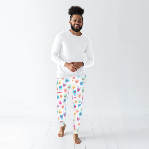 Sweethearts® Colorful Candy Hearts Men's Pants - Image 1 - Bums & Roses