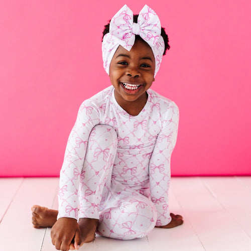 Take A Bow Two-Piece Pajama Set - Image 7 - Bums & Roses