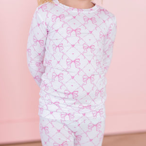 Take A Bow Two-Piece Pajama Set - Image 8 - Bums & Roses