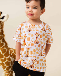 Baby Kids Bamboo Pajamas — Tall Order T-Shirt — Image 1