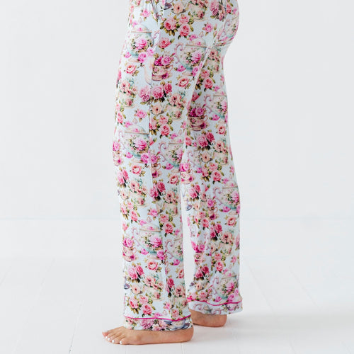 Tea-rific Women's Collar Shirt & Pants Set - Image 8 - Bums & Roses