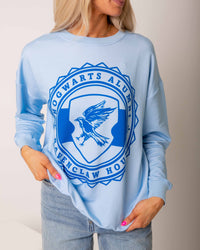 Baby Kids Bamboo Pajamas — Harry Potter™ Team Ravenclaw Adult Unisex Crewneck Sweatshirt — Image 1