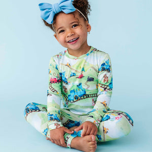 Bums & Roses - Baby & Kids Bamboo Pajamas - The Little Engine That Could® Two-Piece Pajama Set - Image 1