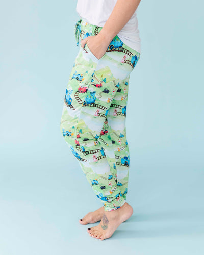 Baby Kids Bamboo Pajamas — The Little Engine That Could® Women's Pants — Image 1