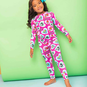 Baby Kids Bamboo Pajamas — The Powerpuff Girls™ Long Sleeve Pajama Set — Image 1