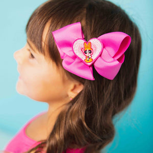 Baby Kids Bamboo Pajamas — The Powerpuff Girls™ Blossom Alligator Clip — Image 1