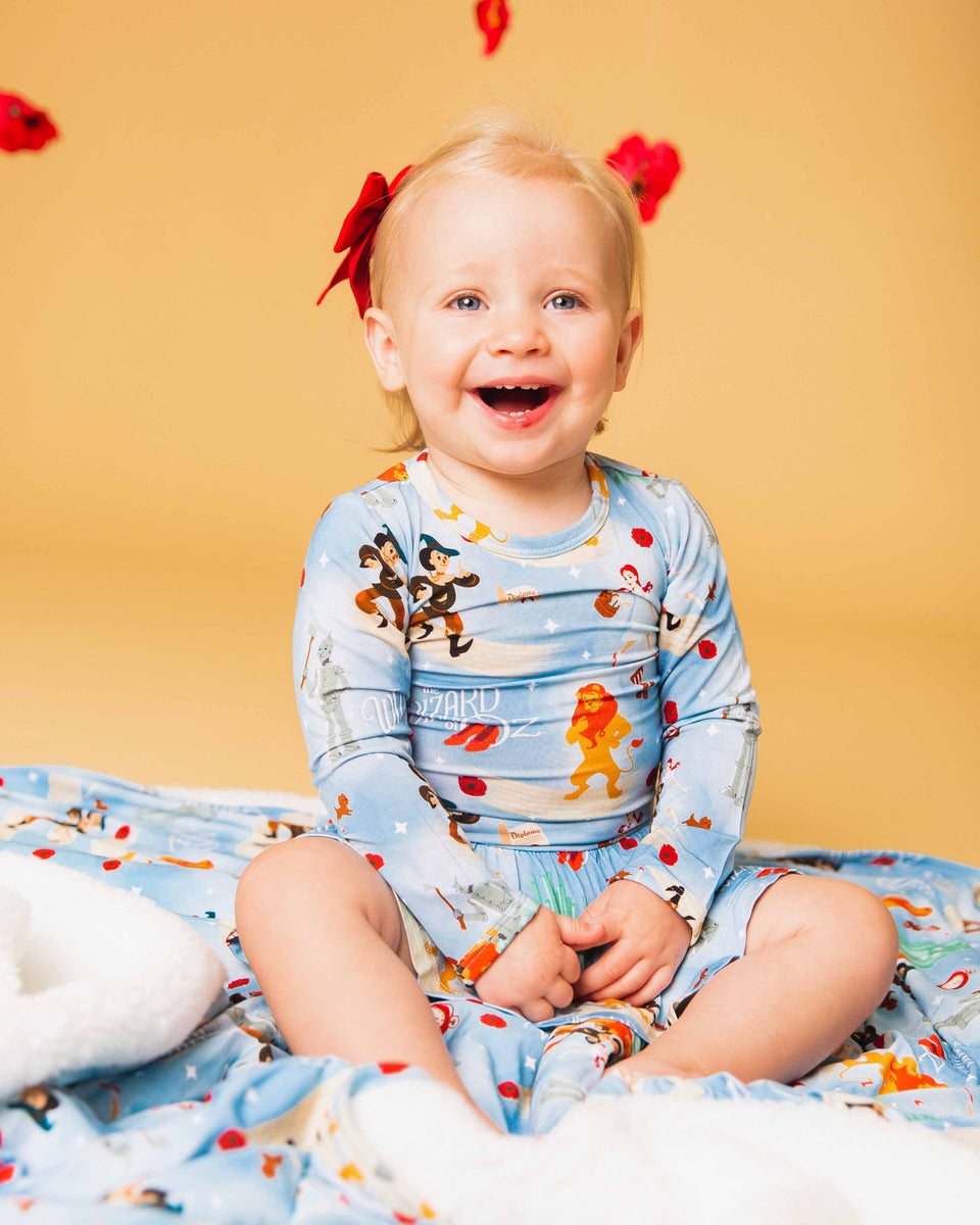 The Wizard of Oz™ Long Sleeve Ruffle Dress