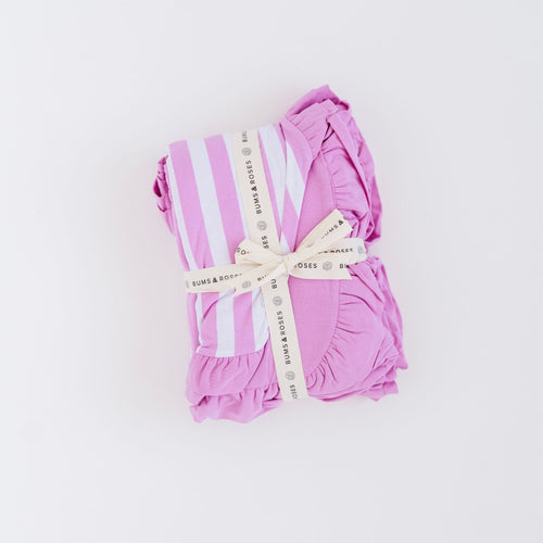 Tickle Me Pink Ruffle Bum Bum Blanket - Image 2 - Bums & Roses