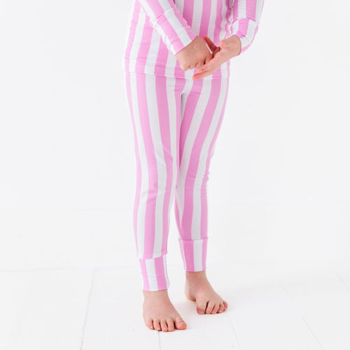 Tickle Me Pink Two-Piece Pajama Set - Image 6 - Bums & Roses