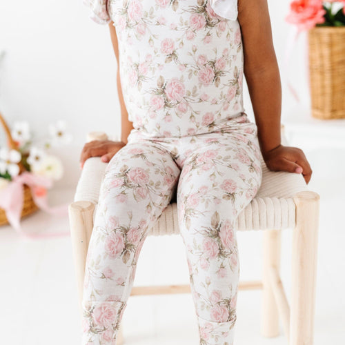 Timeless Trellis Two-Piece Pajama Set - Image 6 - Bums & Roses