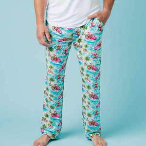 Baby Kids Bamboo Pajamas — Tis the Sea-son Men's Pajama Pants — Image 1