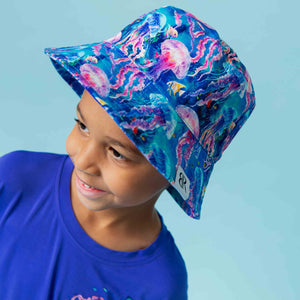 Baby Kids Bamboo Pajamas — Too Jelly To Handle Bucket Hat — Image 1