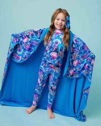 Baby Kids Bamboo Pajamas — Too Jelly To Handle Bum Bum Blanket — Image 1