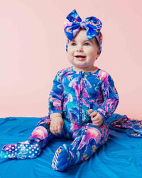 Baby Kids Bamboo Pajamas — Too Jelly To Handle Convertible Romper — Image 1