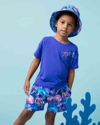 Baby Kids Bamboo Pajamas — Too Jelly To Handle Pocket T-Shirt — Image 1