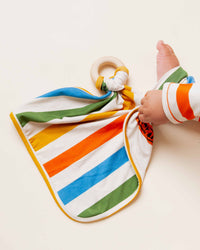Baby Kids Bamboo Pajamas — Trail Mix Lovey — Image 5