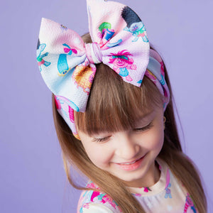 Baby Kids Bamboo Pajamas — DreamWorks Trolls™ Biggie Bow — Image 1