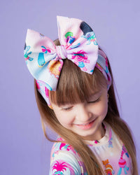 Baby Kids Bamboo Pajamas — DreamWorks Trolls™ Biggie Bow — Image 1