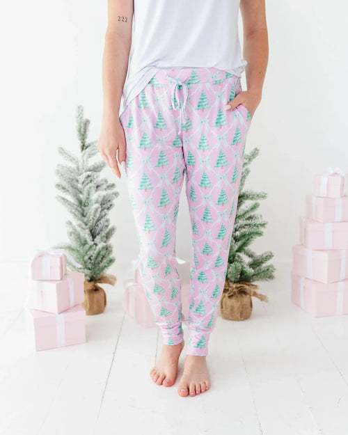 Baby Kids Bamboo Pajamas — Un-fir-gettable Women's Pants — Image 6