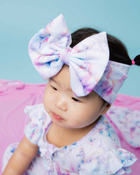 Baby Kids Bamboo Pajamas — Uni-believable Biggie Bow — Image 1