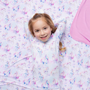 Baby Kids Bamboo Pajamas — Uni-believable Bum Bum Blanket — Image 1