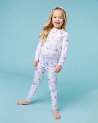 Baby Kids Bamboo Pajamas — Uni-believable Long Sleeve Pajama Set — Image 1