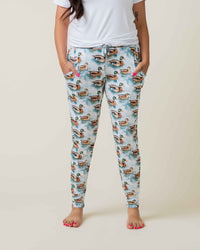 Baby Kids Bamboo Pajamas — What The Duck Women's Pants — Image 1