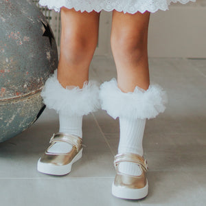 White Tutu Socks