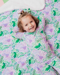 Baby Kids Bamboo Pajamas — Wicked Bum Bum Blanket - Plush — Image 1